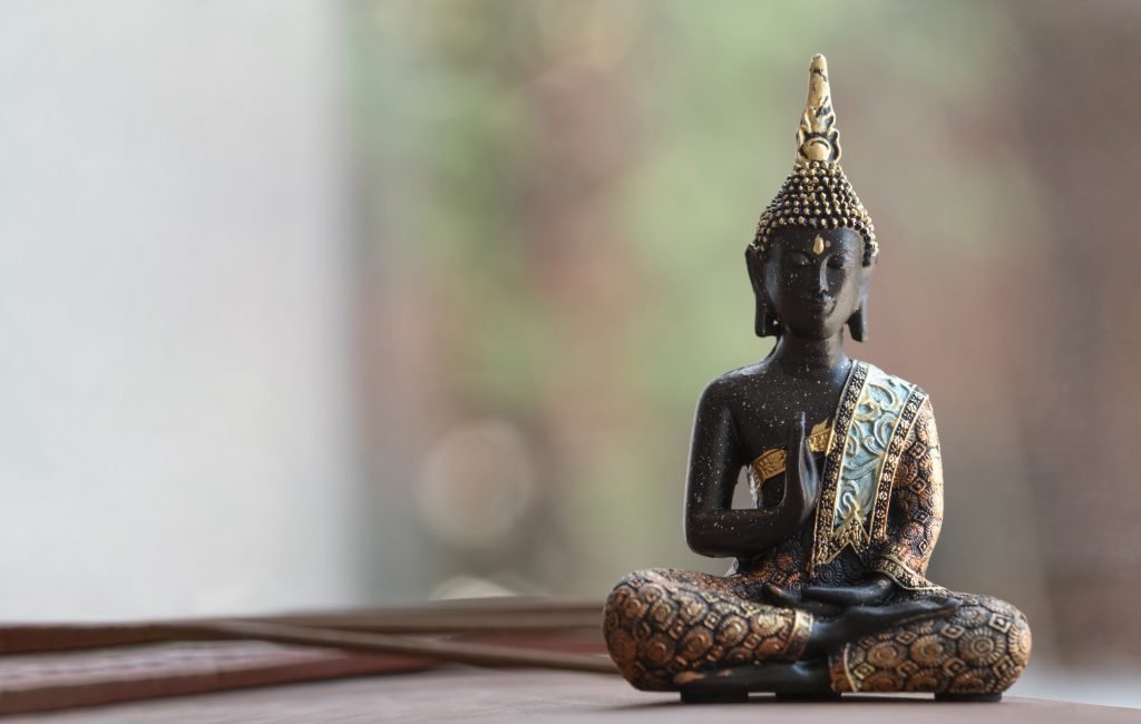 buddha figurine still life